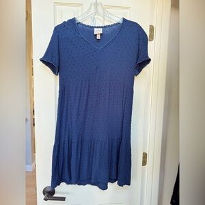 Clip dot dress